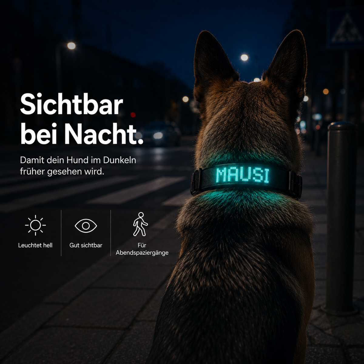 Einmal laden. Den ganzen Abend leuchten.